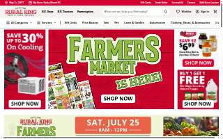 Rural King Guns of Coshocton website