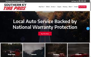 Southern Ky Tire Pros website