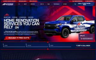 Veteran Renovation website