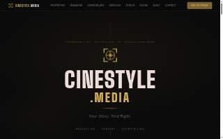 CineStyle Media website