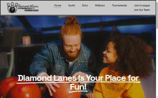 Diamond Lanes Echo website