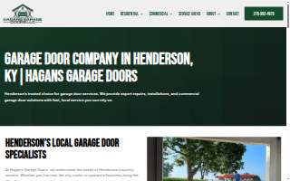 Hagans Garage Doors LLC website