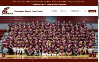 Henderson County High School website
