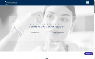 Henderson Dermatology website