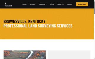 Henderson Land Surveying - Brownsville website