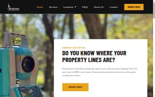 Henderson Land Surveying LLC website