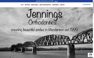 Jennings Orthodontics website