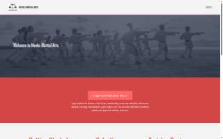 Meeks Martial Arts website