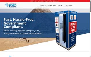 Passport and ID Photo Booth website