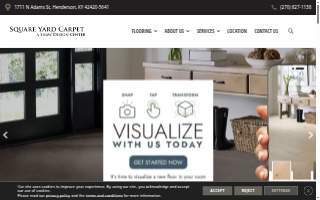 Square Yard Carpet website