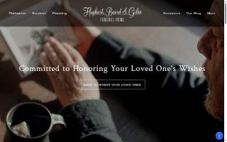 Hughart, Beard & Giles Funeral Home website
