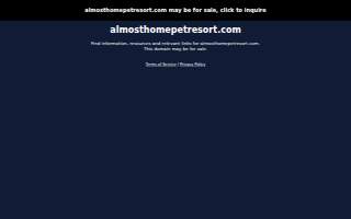 Almost Home Pet Resort of Independence website