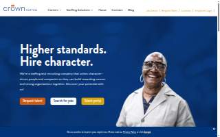 Crown Staffing of Independence website