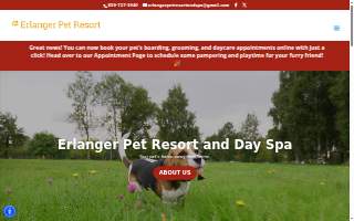 Erlanger Pet Resort & Day Spa website