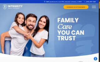 Integrity Oral Surgery of Independence website