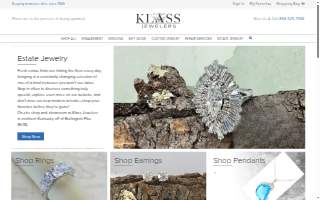 Klass Jewelers of Independence website