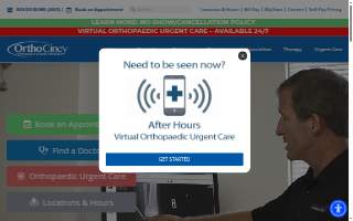 OrthoCincy - Edgewood of Independence website