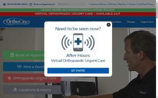 OrthoCincy - Florence website