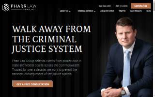 Pharr Law Group website