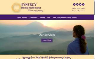 Synergy Holistic Health Center of Independence website