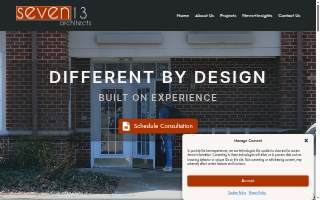 713 Architects website