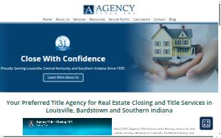 Agency Title Inc of Jeffersontown website