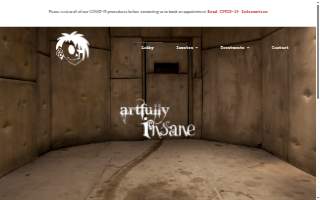 Artfully Insane website