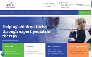 Associates in Pediatric Therapy - Louisville website