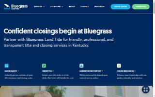 Bluegrass Land Title, LLC of Jeffersontown website