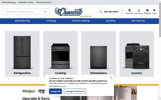Chenoweth Appliances website