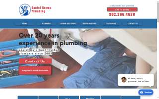 Daniel Brown Plumbing website
