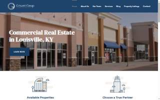 Grisanti Group Commercial Real Estate of Jeffersontown website
