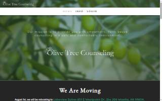 Olive Tree Counseling website