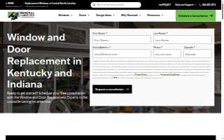 Renewal by Andersen of Louisville website
