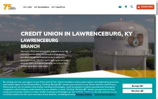 Commonwealth Credit Union of Lawrenceburg website