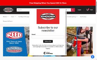 Edmondson Supply website