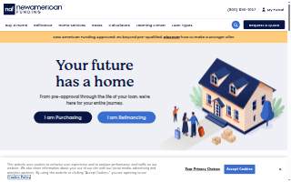 New American Funding - Daniel Ruble website