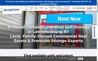 Storage Center Plus website