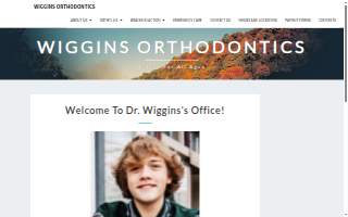 Wiggins Orthodontics of Lawrenceburg website
