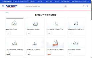 Academy Sports + Outdoors of Lexington website