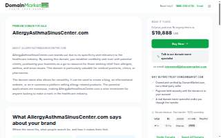 Allergy Asthma & Sinus Center website