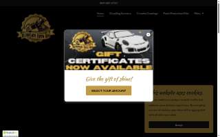 Bluegrass Auto Spa website