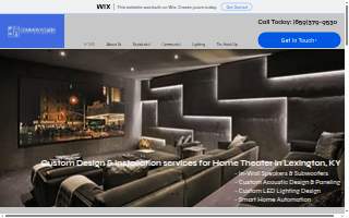 Commonwealth Connected - Audio/Video Integration, Design & Installation in Lexington KY website