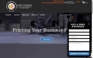 Copy Express website