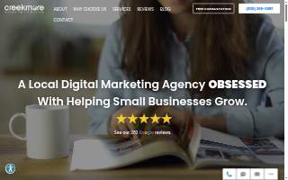 Creekmore Marketing & Web Design of Lexington website