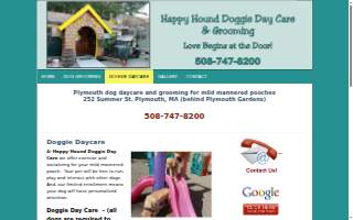 Happy Hounds Grooming, LLC website