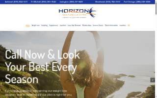 Horizon Weight Loss & Sculpting of Lexington website