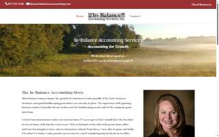 In-Balance Accounting Services, Inc. website