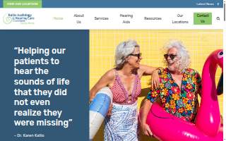Kallio Audiology & Hearing Care of Lexington website