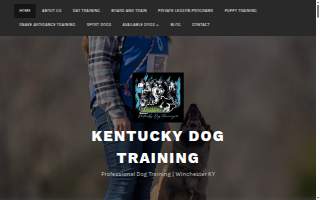 Kentucky Dog Training LLC of Lexington website